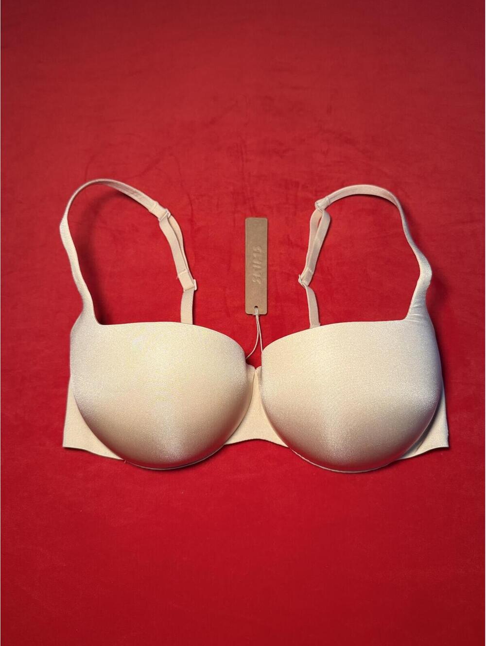 Skims Ultimate Push-Up Balconette Bra Color Sand Size 32DDD